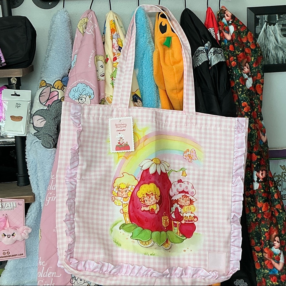 Strawberry Shortcake Ruffle Tote Bag